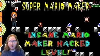 Super Mario Maker: "INSANE MARIO MAKER HACKED LEVEL!"