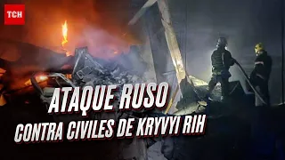 Terrible ataque ruso contra civiles en Krivyi Rih | Жахлива російська атака цивільних у Кривому Розі