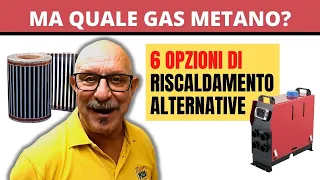 Riscaldamento domestico: le alternative al gas metano