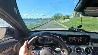 Driving Loud 700HP C63 Around the Michigan Lakes!