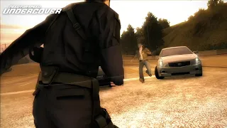 NFS Undercover - BEST BUSTED SCENE EVER!