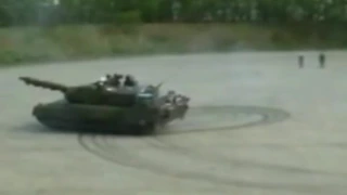 Drift!   Japan New MBT Main Battle Tank Type10 Tank Prototype TK X New Test Video   YouTube