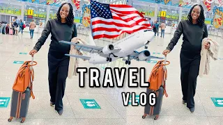 Leaving NIGERIA 🇳🇬 to USA 🇺🇸 | Traveling without my Kidz | Solo Long haul flight