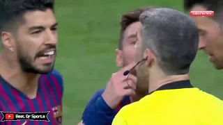 Messi And Ramos fight in El Clasico 3/3/2019