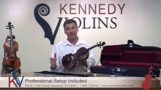 Ricard Bunnel G1 Violin Outfit by Kennedy Violins