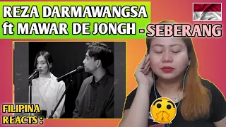 REZA DARMAWANGSA ft MAWAR DE JONGH - SEBERANG || FILIPINA REACTS