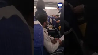 Indigo Airhostess screams 'I'm not your servant' at a passenger, Watch Video | Oneindia News #shorts