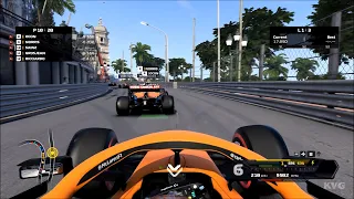 F1 2020 - Circuit de Monaco - Monte Carlo (Monaco Grand Prix) - Gameplay (PC HD) [1080p60FPS]