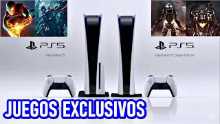 PLAYSTATION 5 JUEGOS EXCLUSIVOS Y DISEÑO OFICIAL | VERSIONES Y PRECIO DE LANZAMIENTO PS5