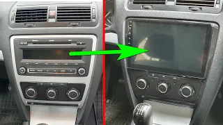 Junsun Head Unit Installation to Skoda Octavia FL (PART 1)