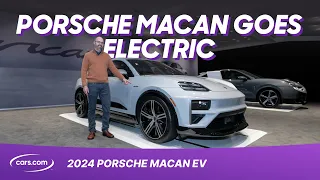 2024 Porsche Macan EV Up Close: Undercover EV