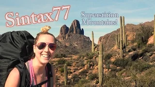 Hiking the Superstition Mountains - Desert Backpacking in Arizona