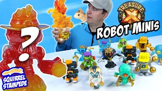Treasure X Robots Gold Mini Bots Collection Review with Special Finishes!