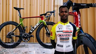 Biniam Girmay's Custom CUBE Litening C:68X Eritrea Flag Colours | Bike Review