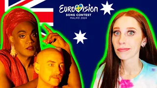 LET'S REACT TO AUSTRALIA'S SONG FOR EUROVISION 2024 // ELECTRIC FIELDS "ONE MIKALI (ONE BLOOD)"