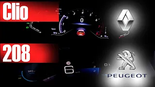 Peugeot 208 GT Line vs Renault Clio RS Line