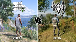 GTA 5 VS Watch Dog 2 Comparison | Which is Best?