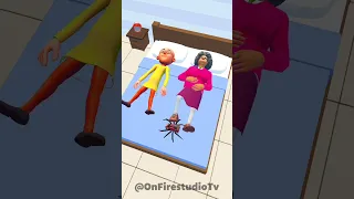 Scary Teacher vs Motu Patlu | Teacher want to sleep 😂  #short #ytshorts #viral