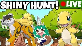 🔴 LIVE! Dual Shiny Hunt! Raikou & Charmander| Pokemon Ultra Sun | Pokemon Leafgreen