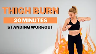 🔥20 Minute Leg Workout for TONED GLUTES & THIGHS🔥No Equipment Home Workout🔥ALL STANDING🔥NO JUMPING🔥