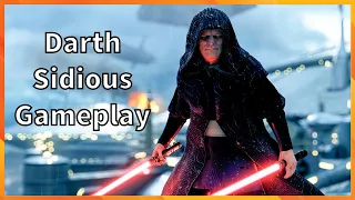 Darth Sidious Gameplay Star Wars Battlefront 2