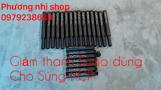 Giảm thanh Sumo 1k5v và Giảm thanh 3k7v phi 35 dùng cho Súng Condor và truyền thống PCP