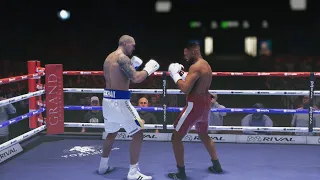 Oleksandr Usyk vs Roy Jones Jr Full Fight - Undisputed Boxing Simulation