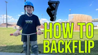 HOW TO BACKFLIP