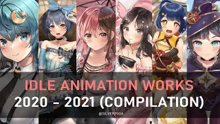 【Live2D Showcase】Idle animations compilation from 2020 - 2021