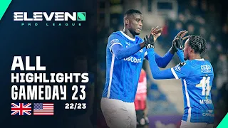 ALL HIGHLIGHTS 🤩⚽ Jupiler Pro League GAMEDAY 23