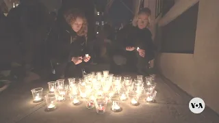 Vigil for Alexey Navalny Held in New York  | VOA News
