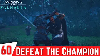 ASSASSINS CREED VALHALLA Gameplay Part 60 - Push Back Portcestre's Force | Defeat The Champion