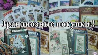 69. Вышивальные покупки / наборы / аксессуары