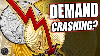 Is the Demand for U.S. Mint Silver & Gold Bullion Crashing?