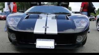 Ford GT Start Up And Loud Exhaust Sound On Track