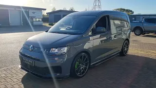 vw caddy mk5 sportline edition r 2ltr diesel modified Lowered alloys splitter sidebars