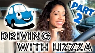 CRAZY DRIVER?! DRIVING WITH LIZZZA PART 2!! | Lizzza