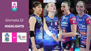 Firenze - Novara | Highlights | 22^ Giornata Campionato 23/24 | Lega Volley Femminile
