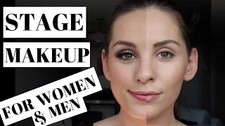 Basic Stage Makeup for Men AND Women