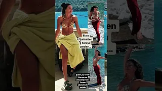 Ebru Şahin Yunanistan’dan balayı pozları 📸🏖☀️#shorts #youtubeshorts #magazin