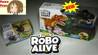 Zuru Robo Alive ATTACKING T-REX!