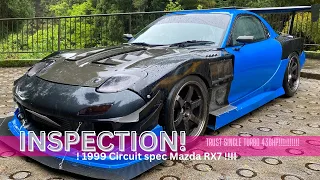 I inspected my friends Circuit spec RX7