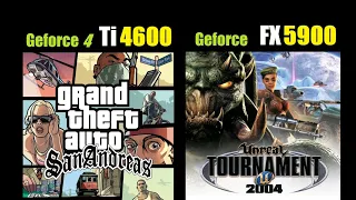 Geforce 4 Ti 4600 vs FX 5900 - Test in 5 Games I 1024 x 768