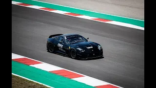 Ferrari 599XX LOUD Start Up & Track Driving at COTA!