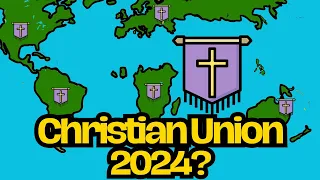 What If all Christian Countries United in 2024? #mapping #geography