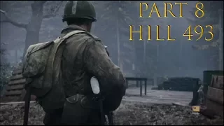 CALL OF DUTY WW2 Walkthrough Gameplay Part 8 - Hill 493 - No Commentary