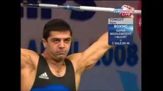 2008 European Weightlifting 69 kg Snatch