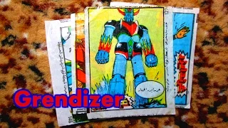 Грендайзер Вкладыши от жвачек Grendizer 90 е