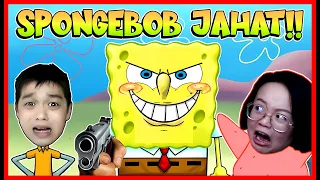 ASTAGA !! SPONGEBOB MENJADI JAHAT DAN BAR BAR 😱 !! Feat @sapipurba Sponge Glock Square Pants