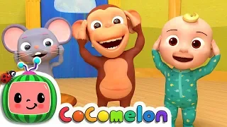 Head Shoulders Knees & Toes | CoComelon Nursery Rhymes & Kids Songs